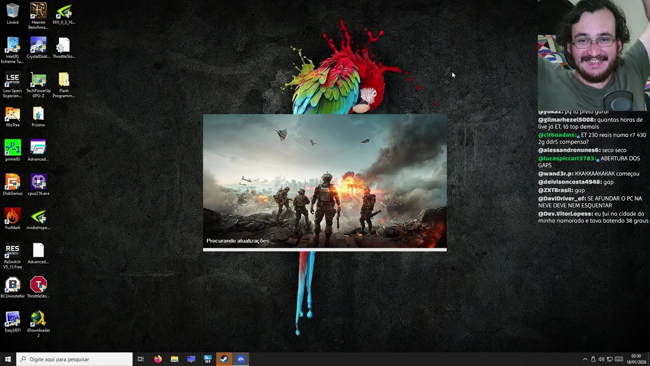 LIVE DE BIOS COM O i7 4790K DELID | 5GHz ?