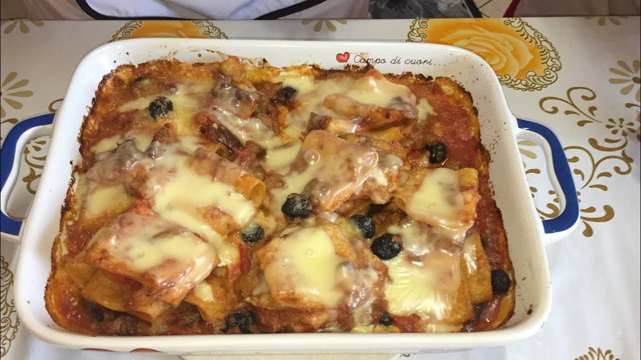 Barchette di melanzane con la pasta