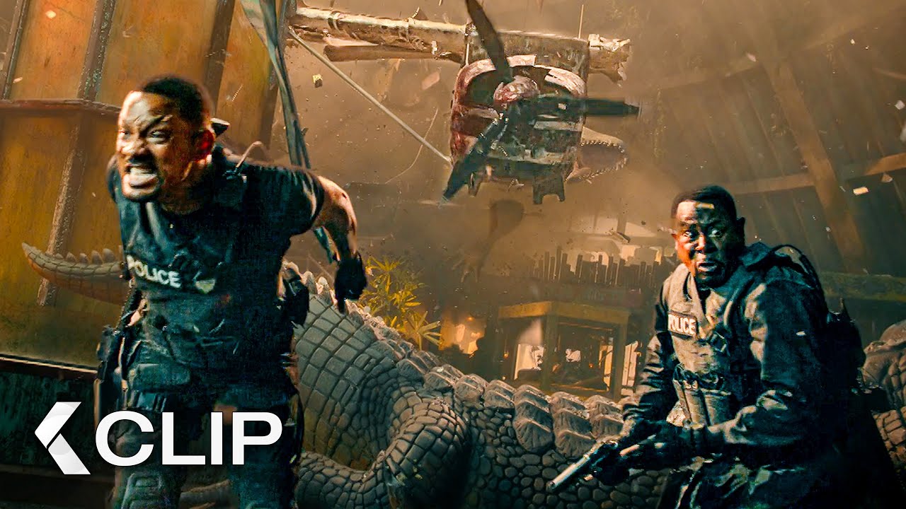 Will Smith y Martin Lawrence escapan Accidente de Avión - BAD BOYS 4: Hasta la muerte Clip (2024)