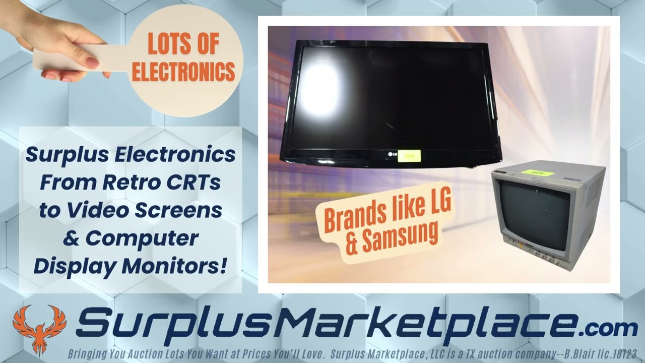 New UNTHSC Auction Announcement - Ends April 1 - SurplusMarketplace - VID [:60]