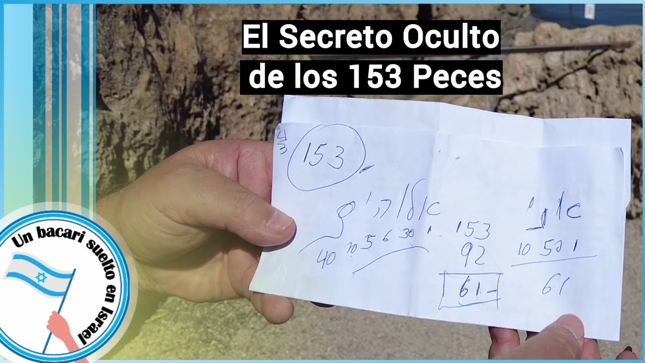El EXPERTO en Biblia Revela el Significado de los 153 Peces en Israel