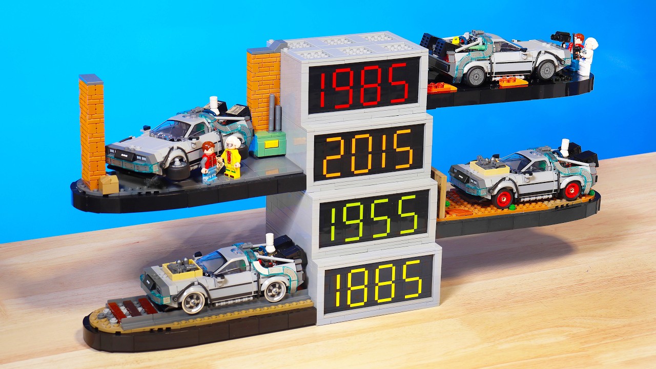 My ULTIMATE LEGO BACK TO THE FUTURE MOC