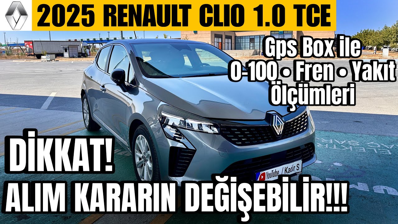 2025 Makyajlı Renault Clio5 Detaylı İnceleme I Clio Test Sürüşü