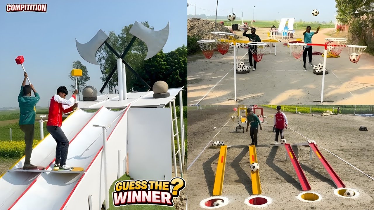 Don&rsquo;t Blink 👀| Village People Football Game Ending Twist Will Shock You 😱/ Sahil Challenge