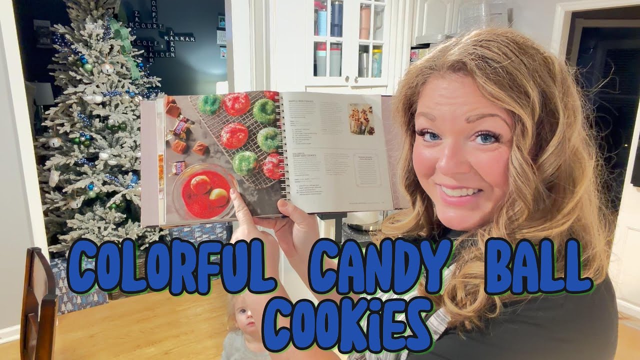 Colorful Candy Ball Cookies