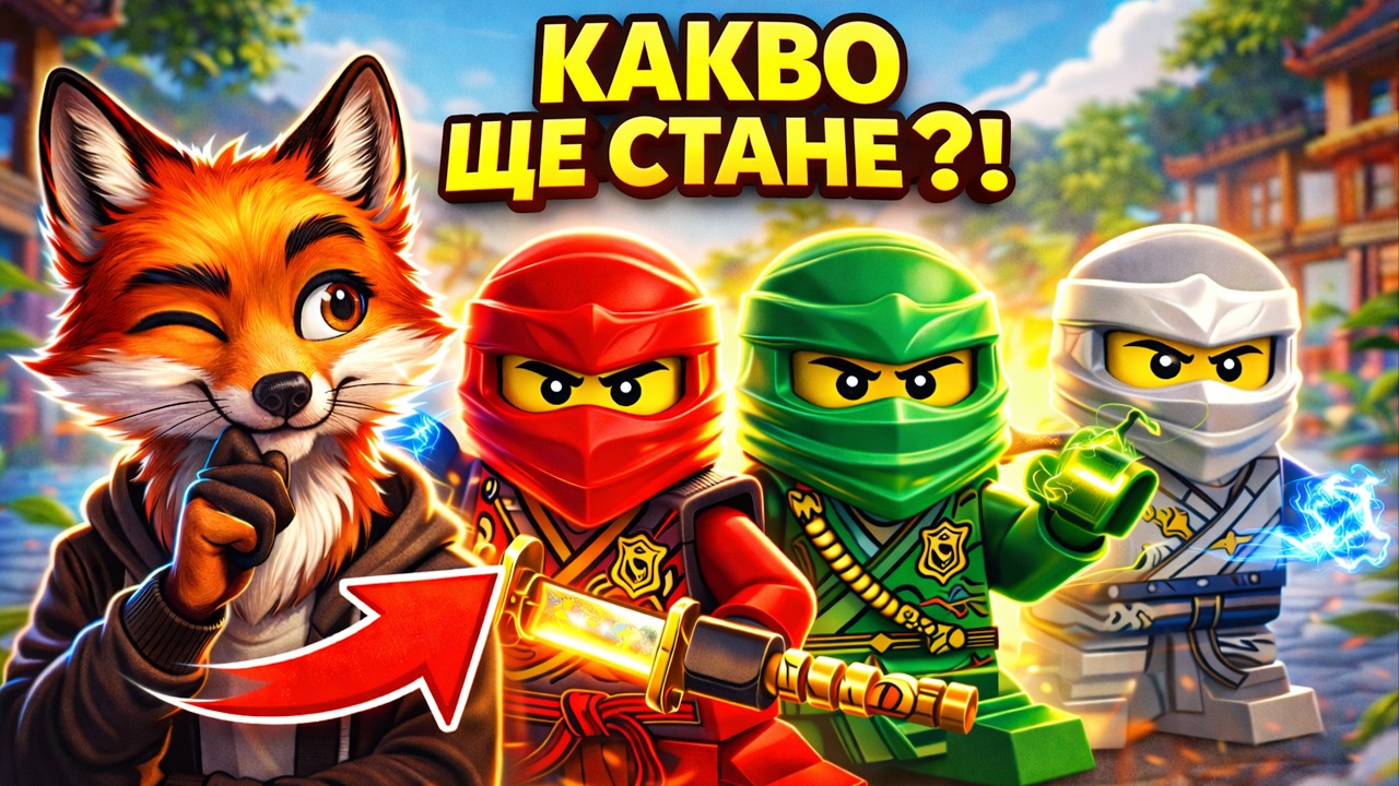 НИНДЖАГО ПИЛОТЪТ МЕ РАЗБИ!