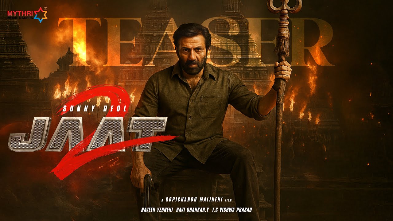 Jaat 2 - Teaser Trailer | Sunny Deol | Regina Cassandra | Randeep Hooda | Gopichand Malineni