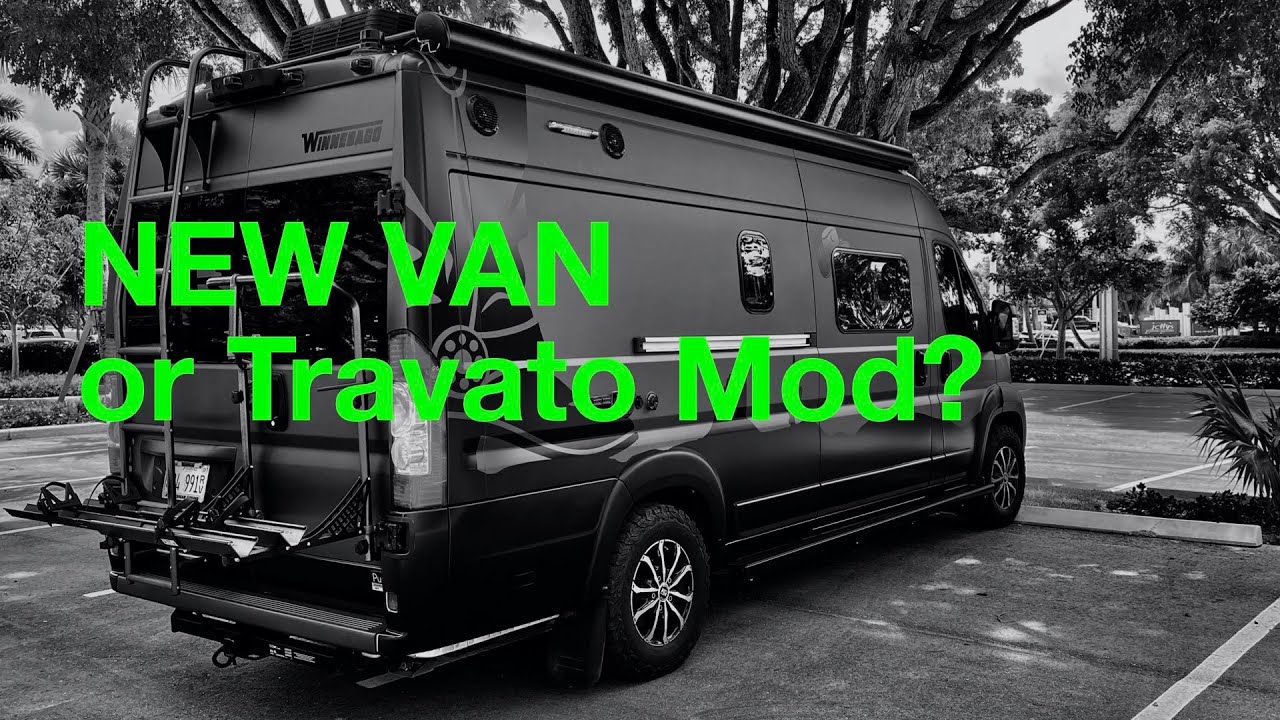 NEW VAN? Complete Exterior Color Change Van Wrap Mod on Winnebago Travato 59GL Class B RV