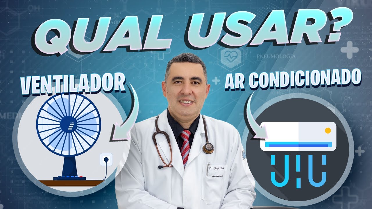 Ventilador ou ar condicionado. Qual é o mais recomendado para o paciente com ASMA?
