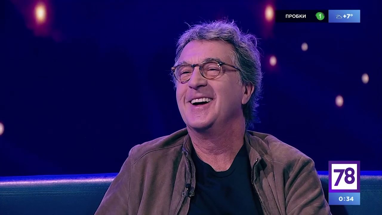 Франсуа Клюзе (Francois Cluzet) в гостях у Александра Малича -  Неспящие 20.10.18.