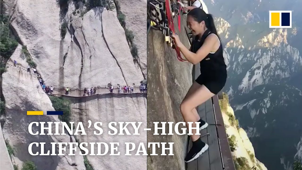 China&rsquo;s sky-high cliffside path