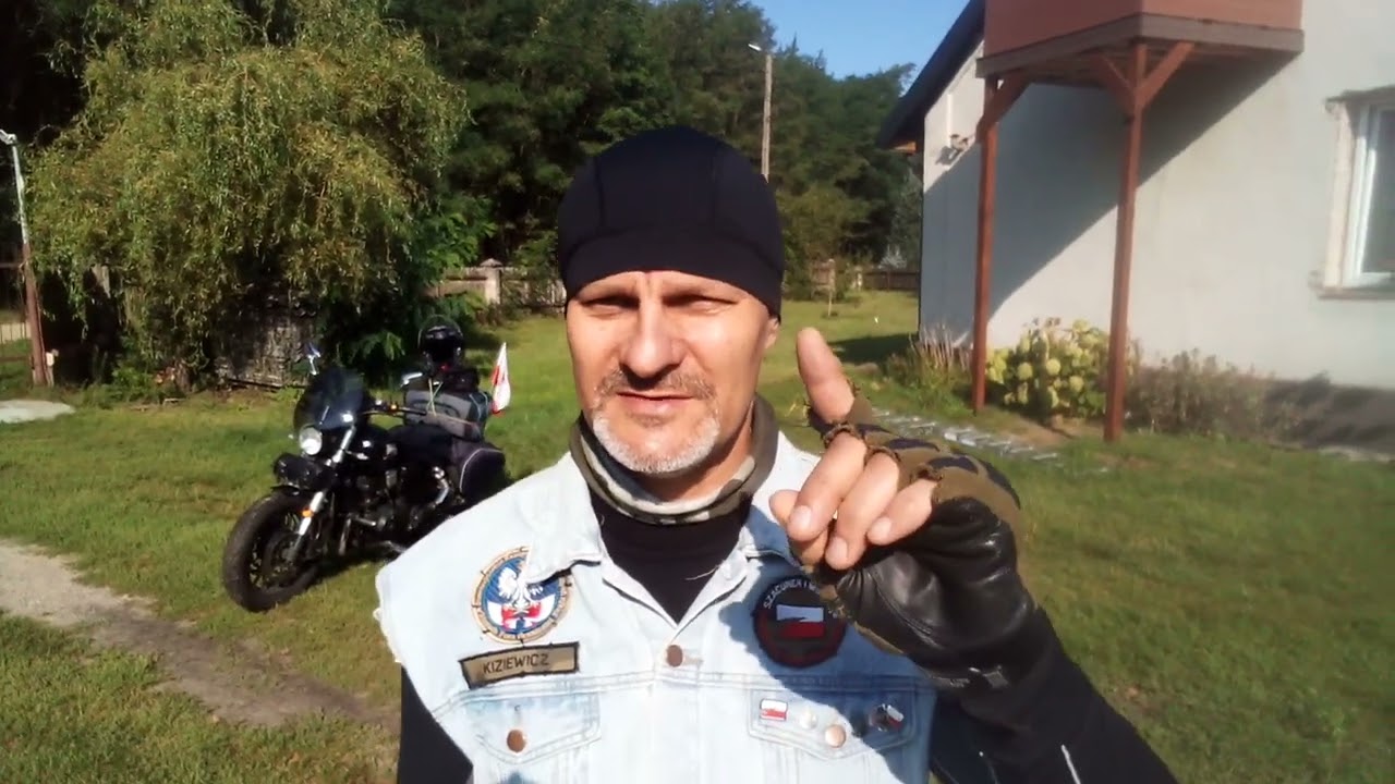 Adam Kiziewicz. Motocyklem przez Polskę..... dziewiczy wyjazd.....