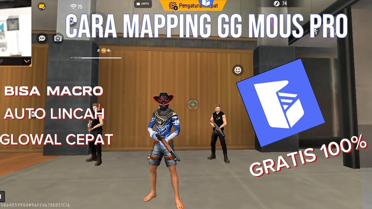 CARA MAPPING/SETINGS GG MOUS PRO DI HP!! 100% BERHASIL DAN GRATIS