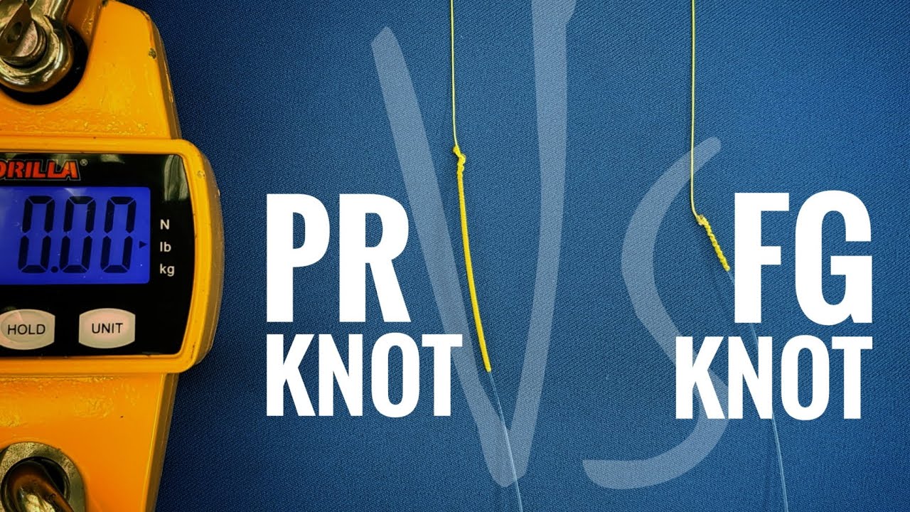 FG Knot Vs PR Knot FISHING LINE STRENGTH TEST