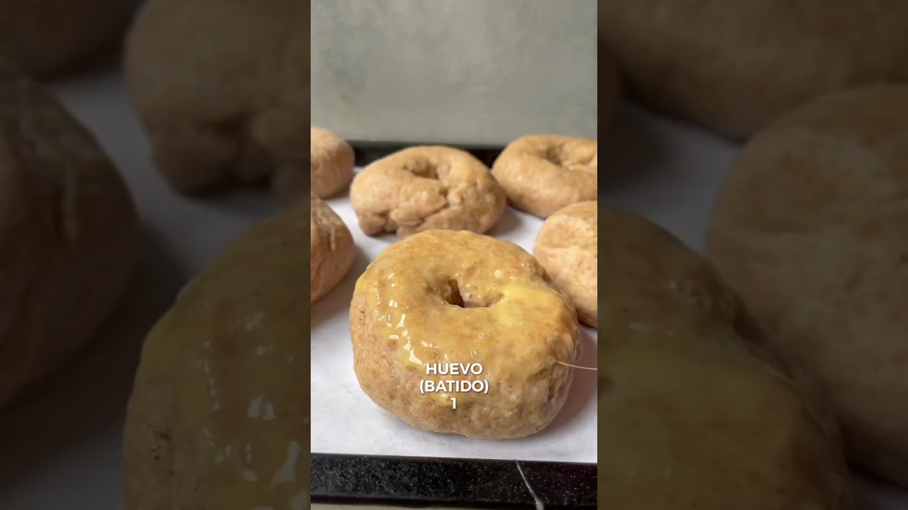 BAGELS INTEGRALES 🥯 no sean irrespetuosos y hagan esta receta! #recetasaludables  #bagels
