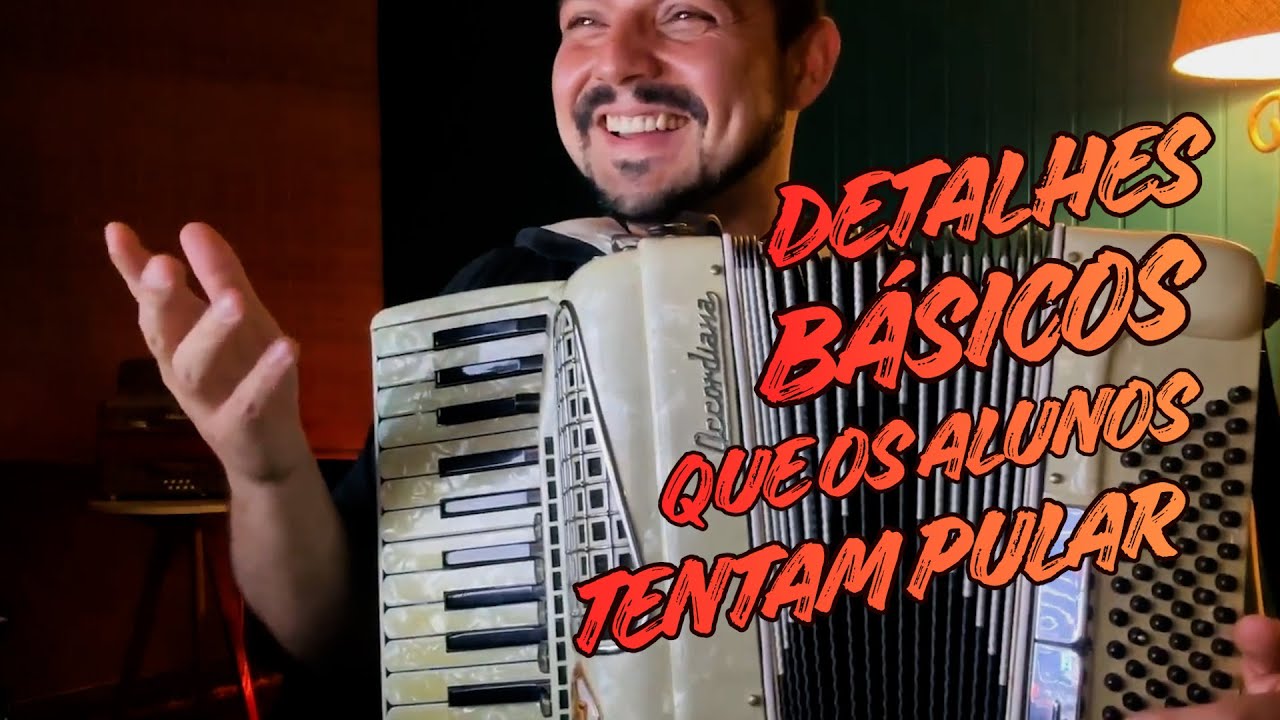 Um exercício que muitos subestimam ao estudar Acordeon