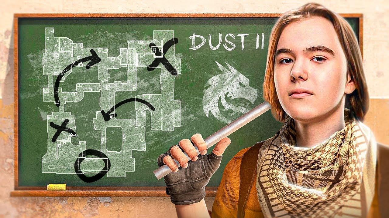 How Spirit defaults Dust 2 (T-SIDE) | CS2 Default