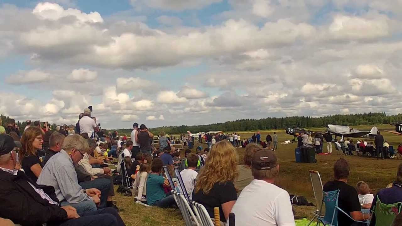 AJ37 Viggen @ Flygfesten, Dala-Järna 2012