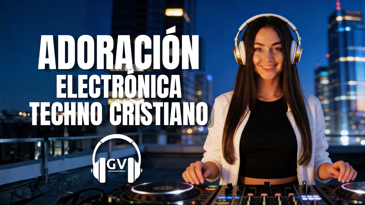 ✨ ADORACIÓN ELECTRÓNICA | Techno & Trance Cristiano | 1 Hora de Alabanzas EDM Iglesia para Jóvenes