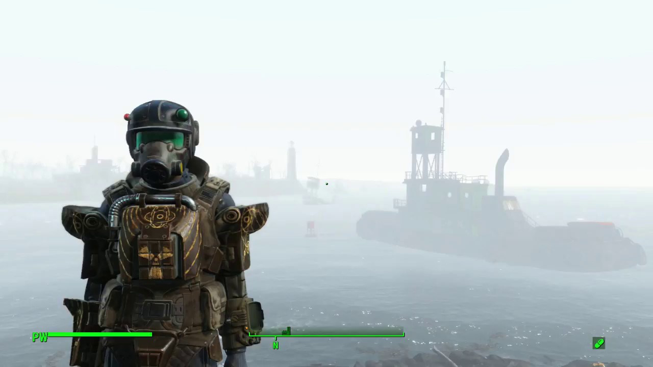 Fallout 4 Barka z randomowym pancerzem