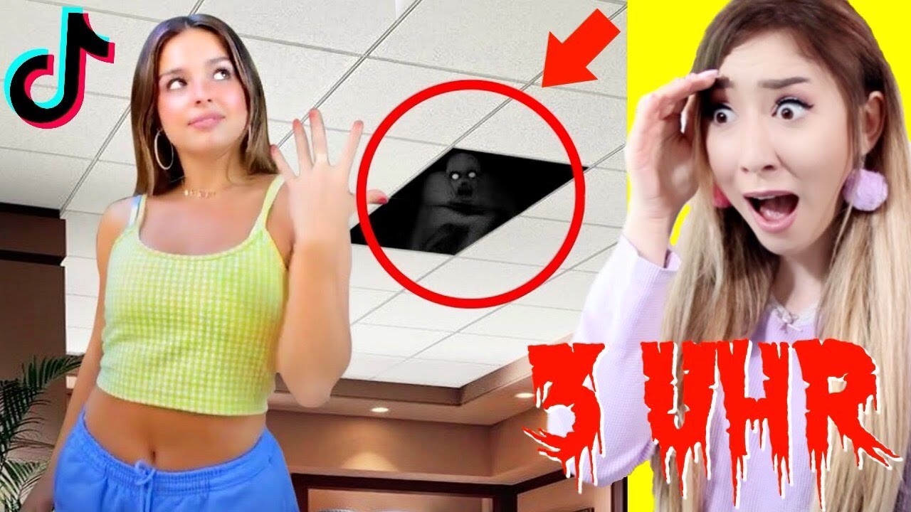 schaue um 3 UHR NACHTS niemals ALLEINE diese TIKTOK mit BFF zuhause