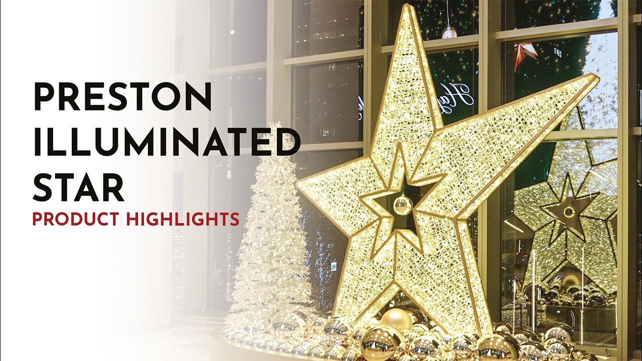 Shooting Star Commercial Christmas Decorations | Dekra-Lite