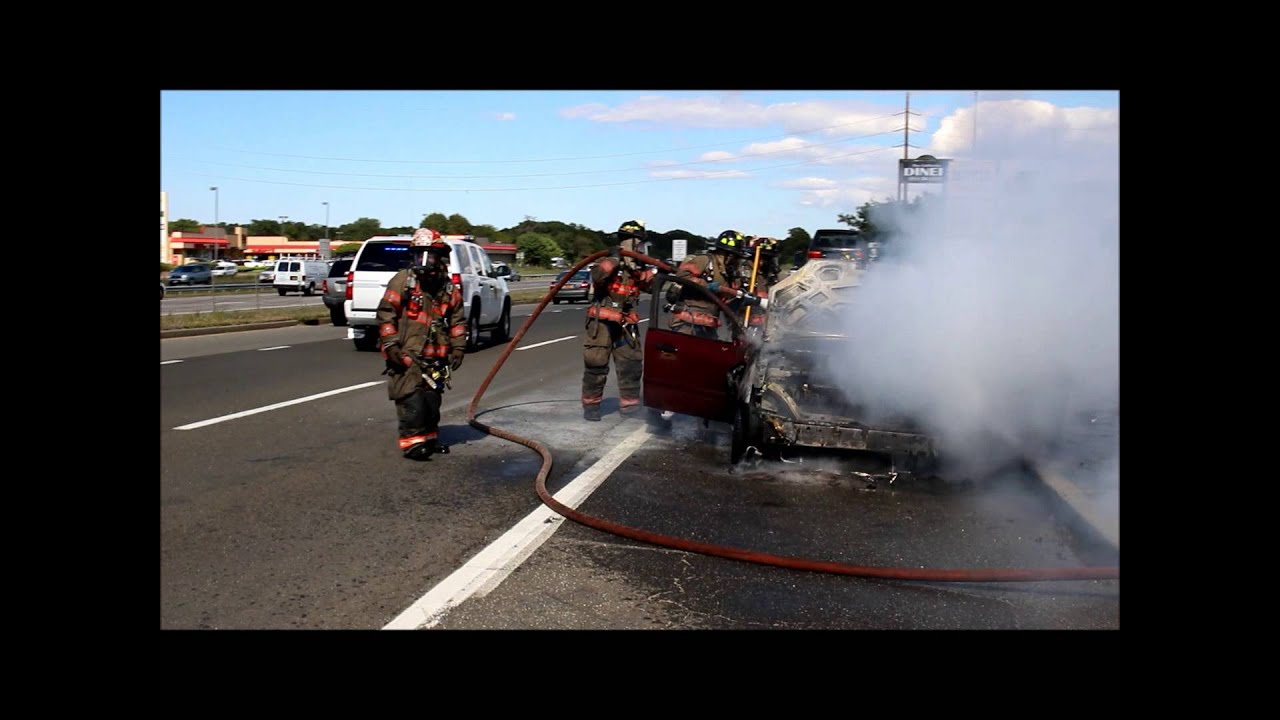 Blue Point Fire Department - Vehicle Fire / August 28, 2015