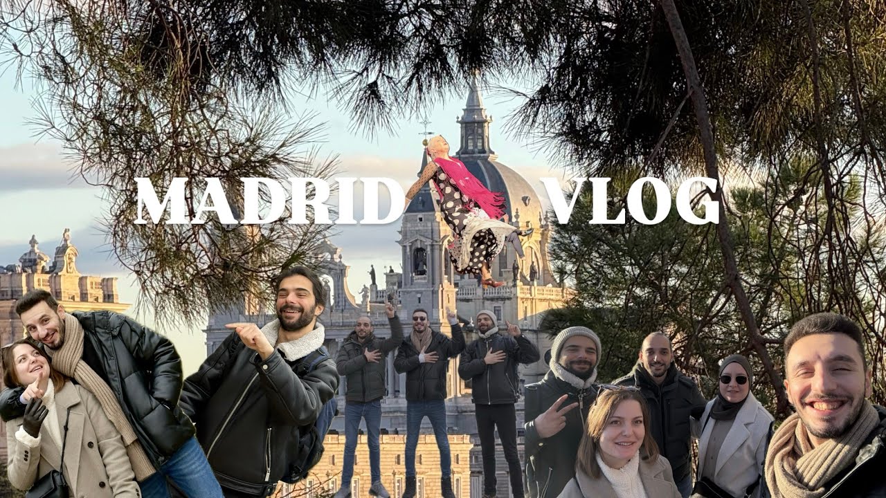 Madrid Made Us Walk 20K Steps Daily | Christmas Holiday 🎄🇪🇸