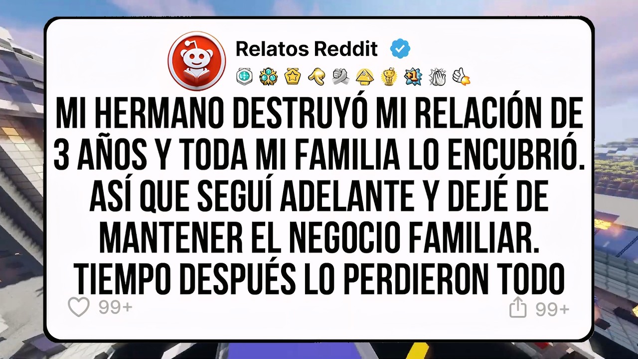 Mi hermano destruy&oacute; mi relaci&oacute;n de 3 a&ntilde;os y toda mi familia lo encubri&oacute;. As&iacute; que dej&eacute; de mantener...