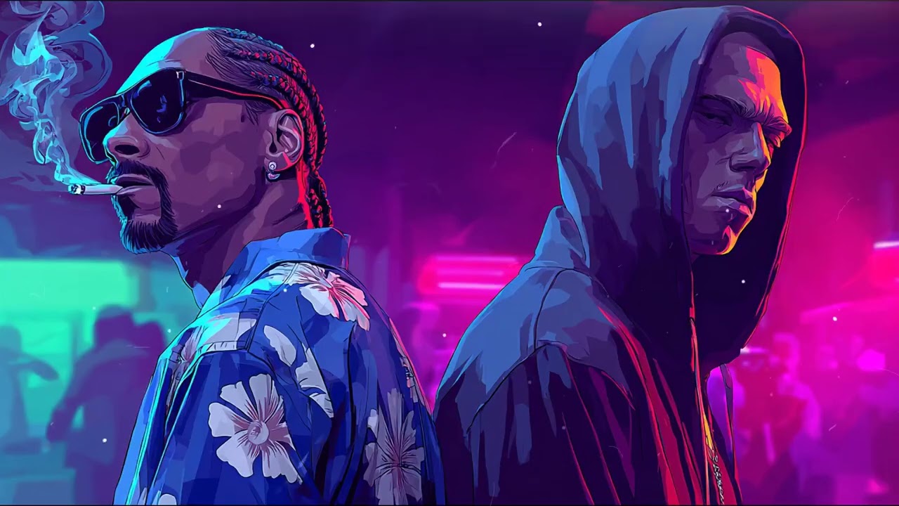 Old School 90s🔥Eminem & Snoop Dogg,Tyga, 50 Cent, Dr Dree, Ice Cube, Drake, AI Remix Style