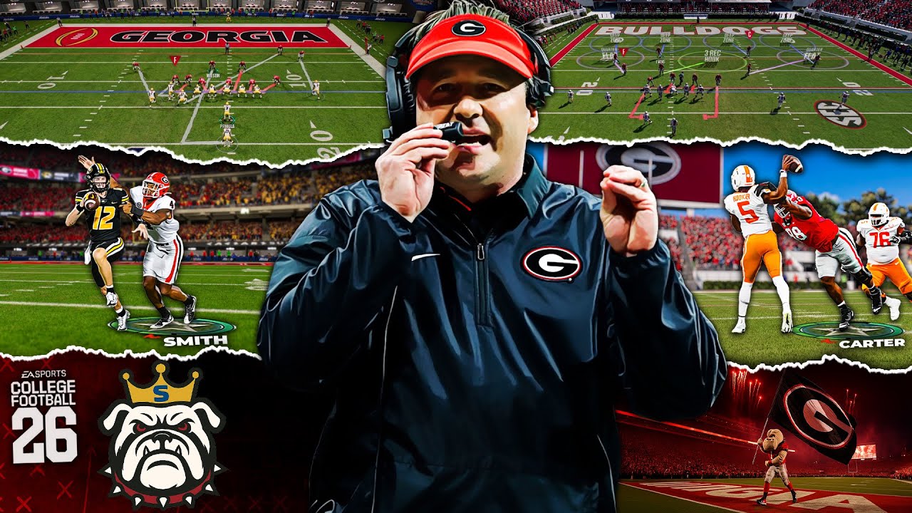 Как управлять ЛЕГЕНДАРНОЙ защитой Джорджии Кирби Смарта (College Football 26)