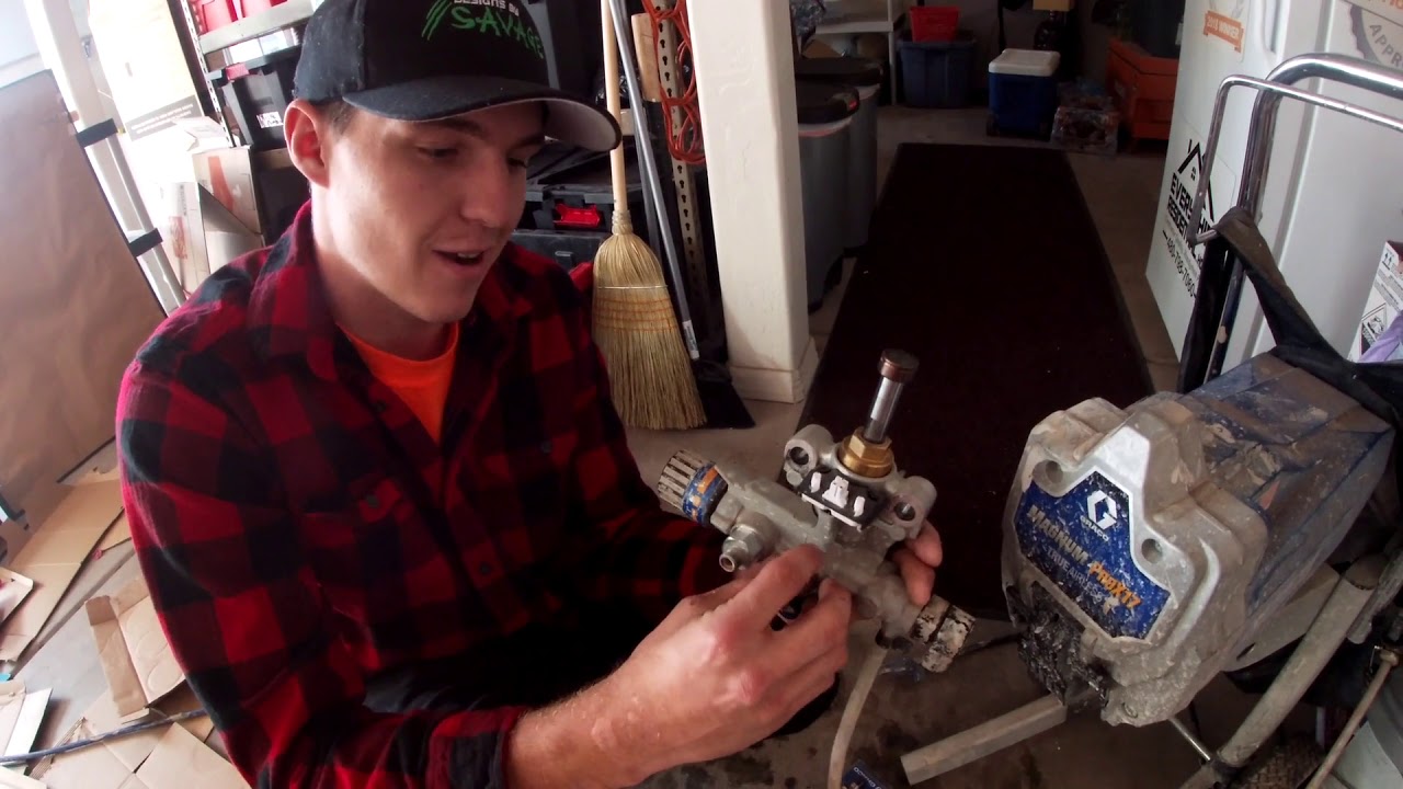 Fixing a Graco paint sprayer (magnum X17)