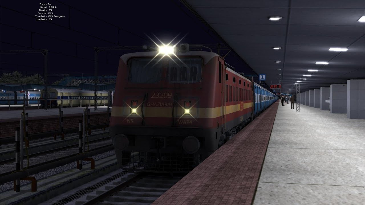 DAPPAR to CHD | New AC 2,3 Tier & SLR Interior | Train Simulator/Railworks