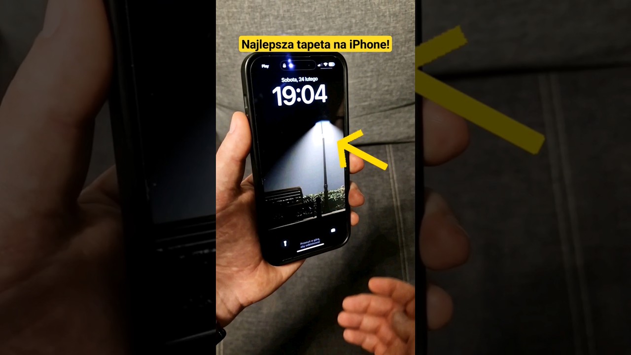 To NAJLEPSZA Tapeta na iPhone! USTAW JĄ!! #tech #poradnik #ios #iphone #wallpaper #amazing