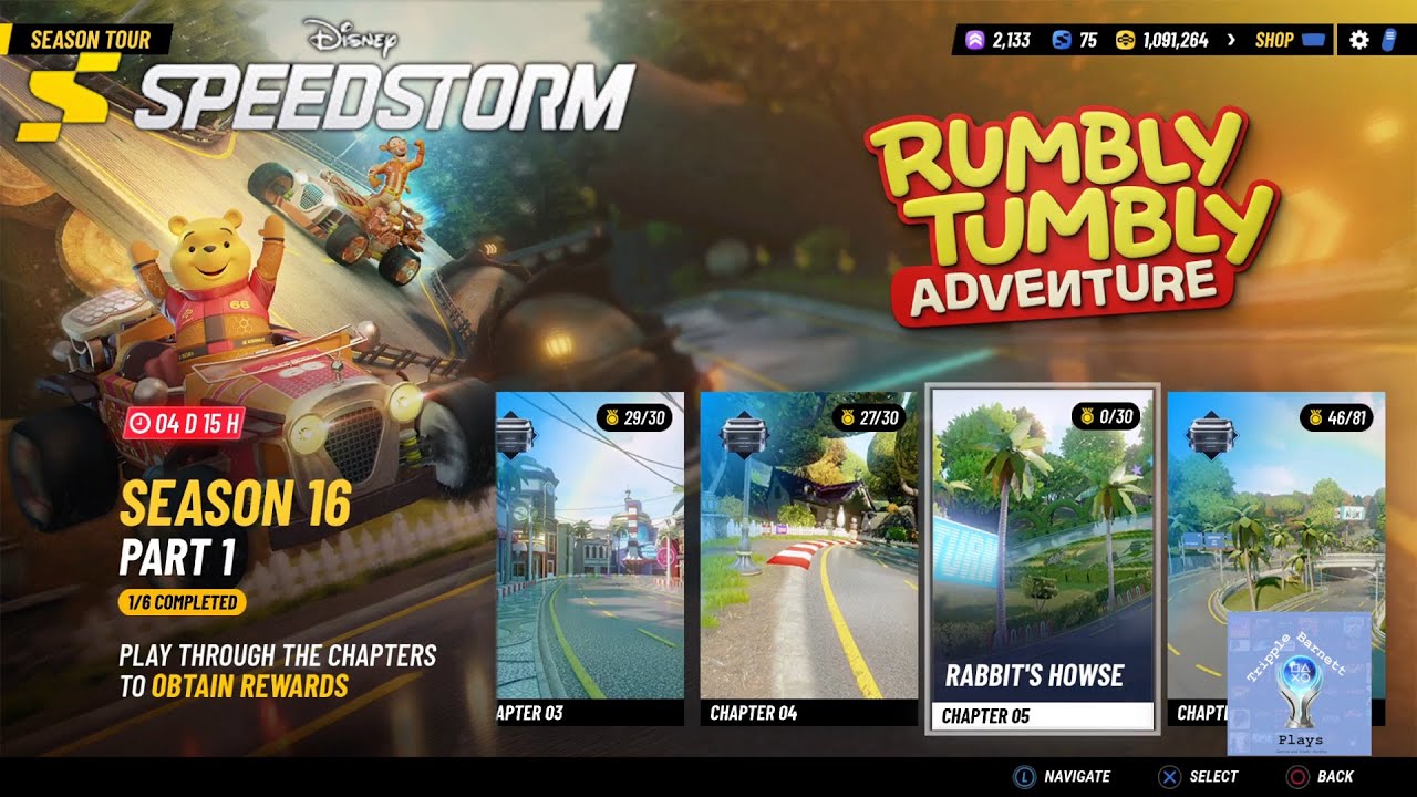 Disney Speedstorm: Season 16 Pt 1: Rumbly Tumbly Adventure | Chapter 05 | Rabbit's Howse