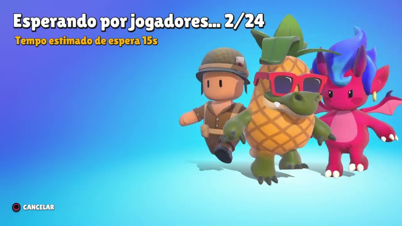 Stumble Guys com meus Pais!