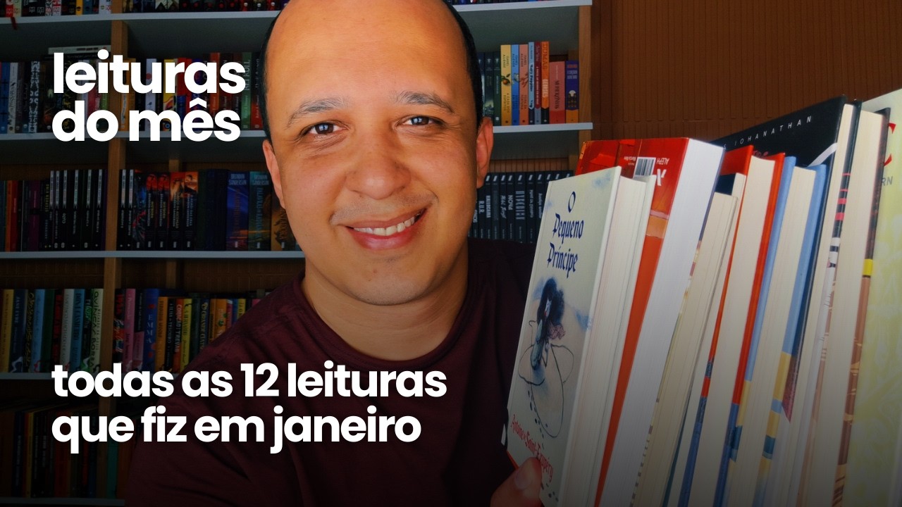 Leituras do Mês: todas as 12 leituras que fiz em janeiro | Recomendo Ler