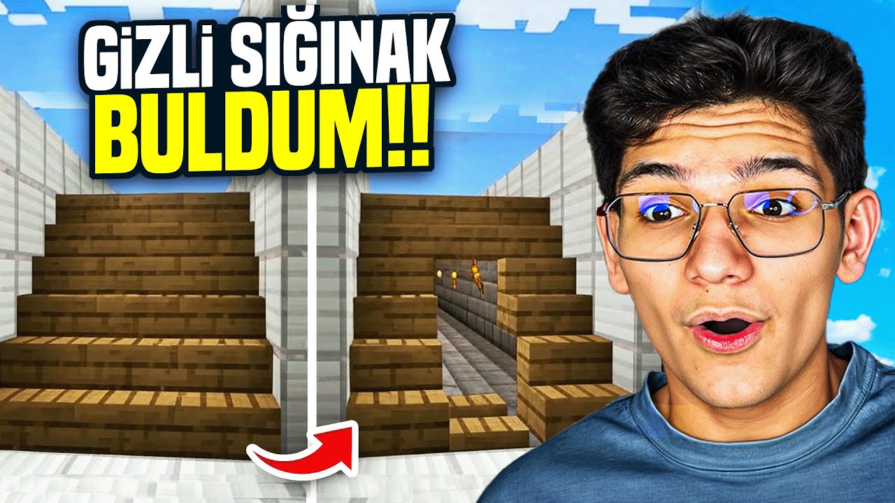 MİNECRAFT'TA GİZLİ GECİT BULDUM! #6