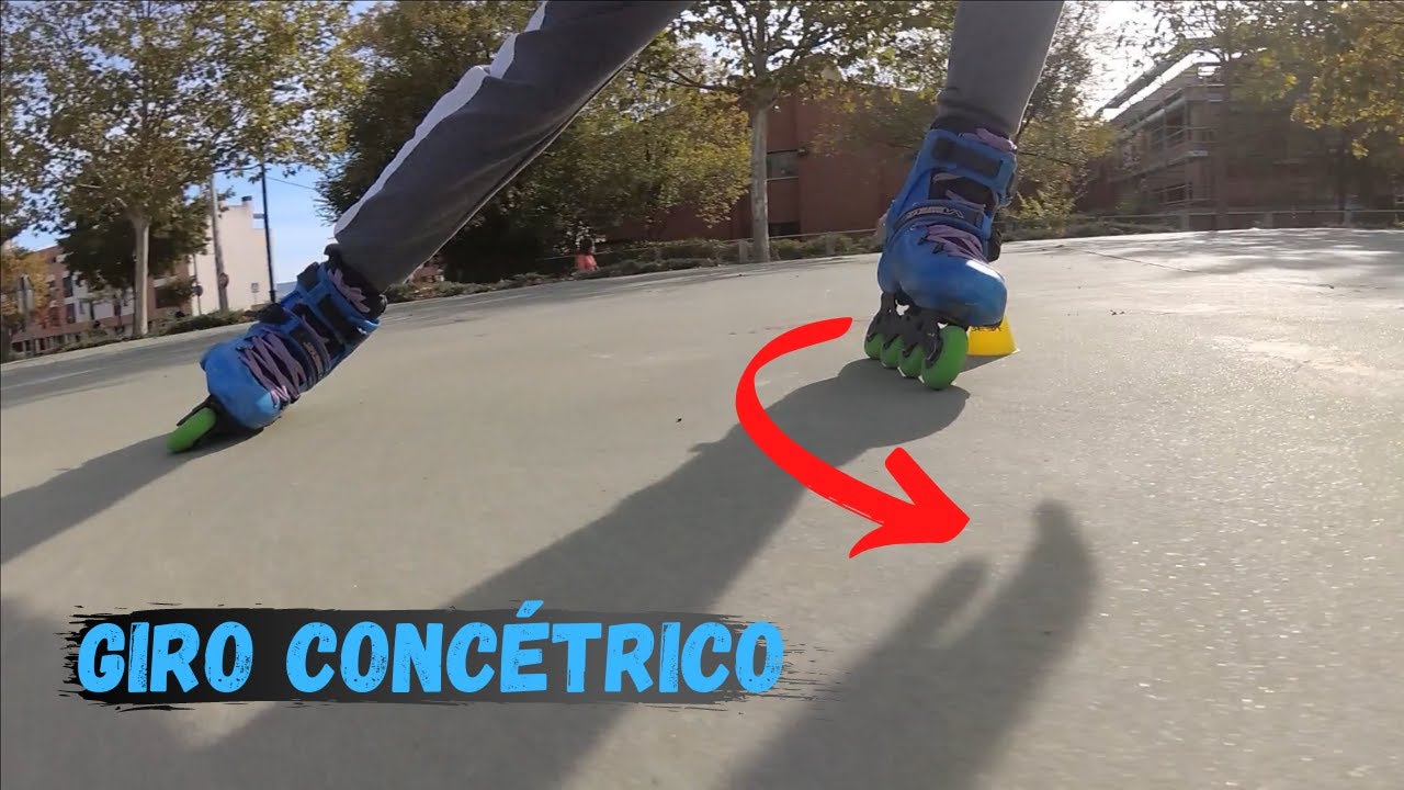 Giro Cerrado - Concéntrico con Patines en línea. Patinando sin Mascarilla :D