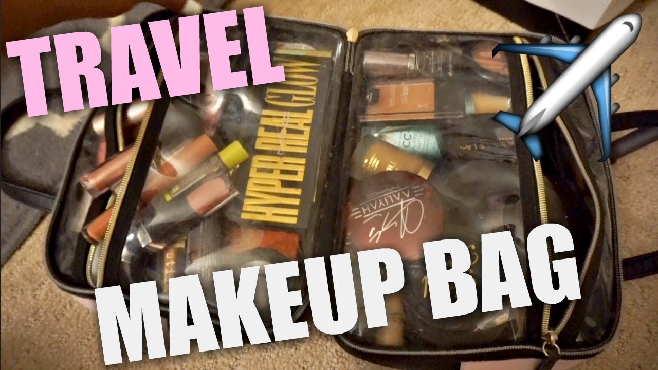 PACK WITH ME: MY TRAVEL MAKEUP BAG