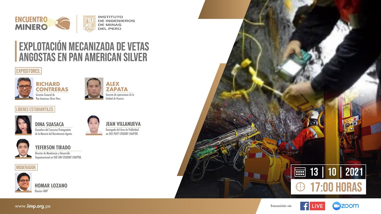 Explotación Mecanizada de Vetas Angostas en Pan American Silver