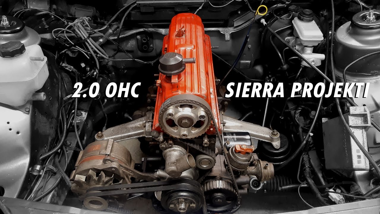 OHC kasaan ja keulalle - Ford Sierra projekti #8