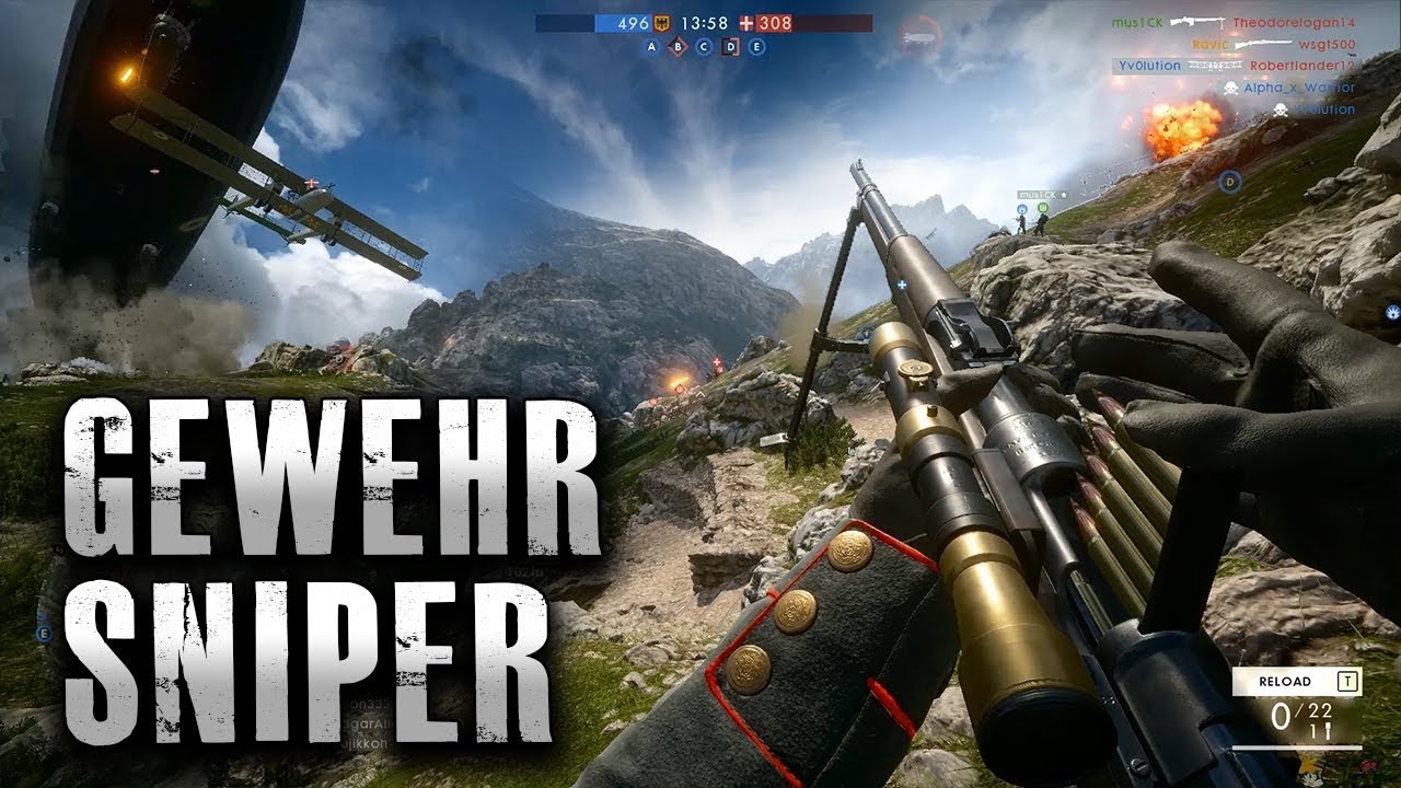 عدنا BATTLEFIELD1 SNIPER