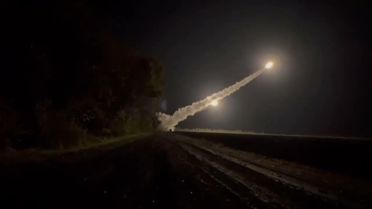 Ukraine - 17.10.2023. First Official Footage Of An ATACMS Launch In Ukraine.