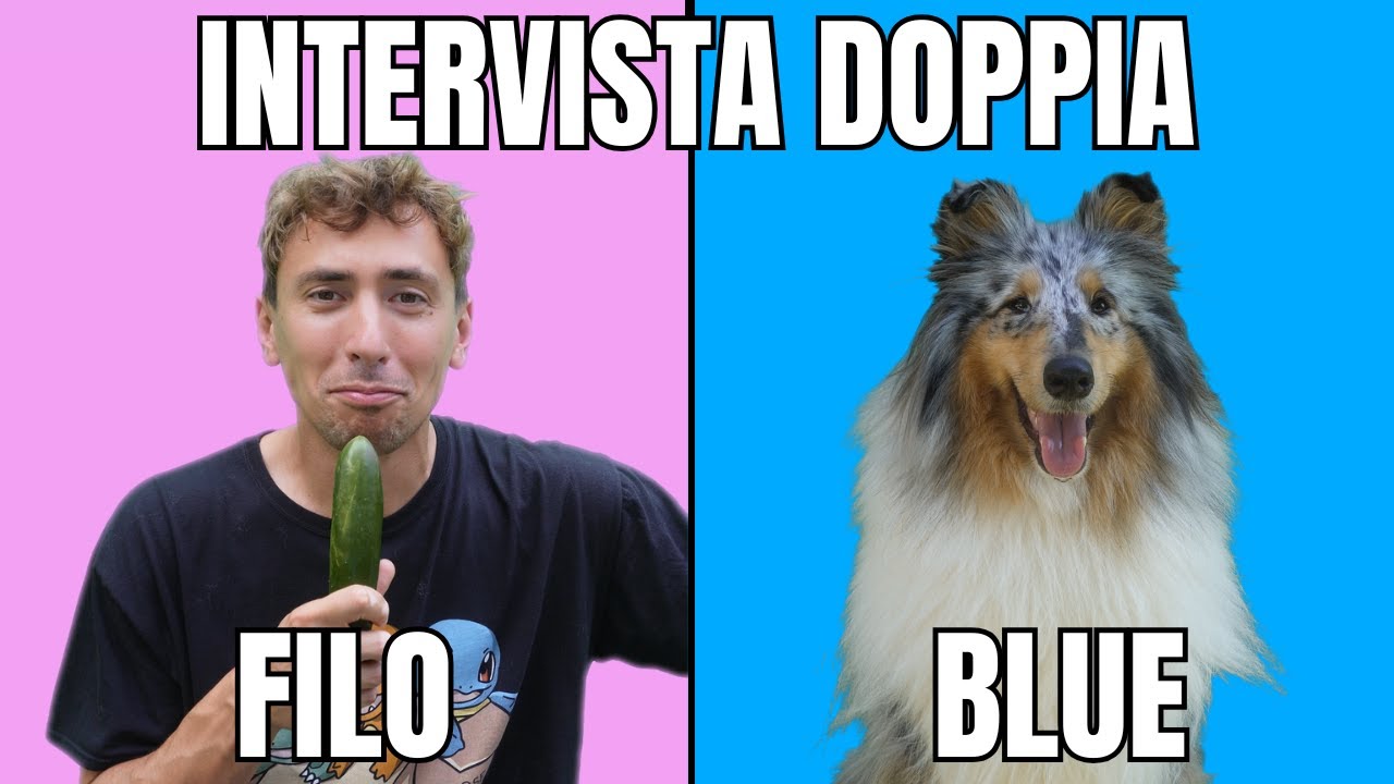 INTERVISTA DOPPIA con il mio CANE che PARLA 🐶 Blue