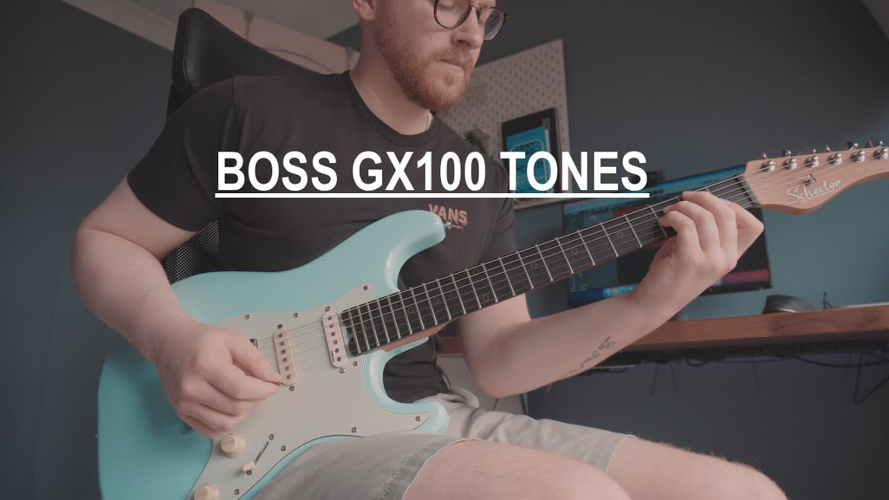 BOSS GX100 REPLACES MY WHOLE RIG. HERE ARE SOME OF MY TONES.