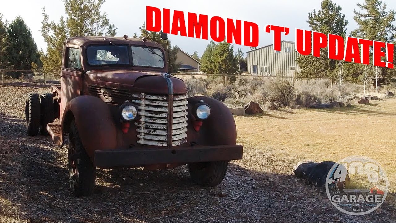 Binder Finder 1946 Diamond T ОБНОВЛЕНИЕ! ГРУЗОВИК С ОДНИМ ВЛАДЕЛЬЦЕМ!