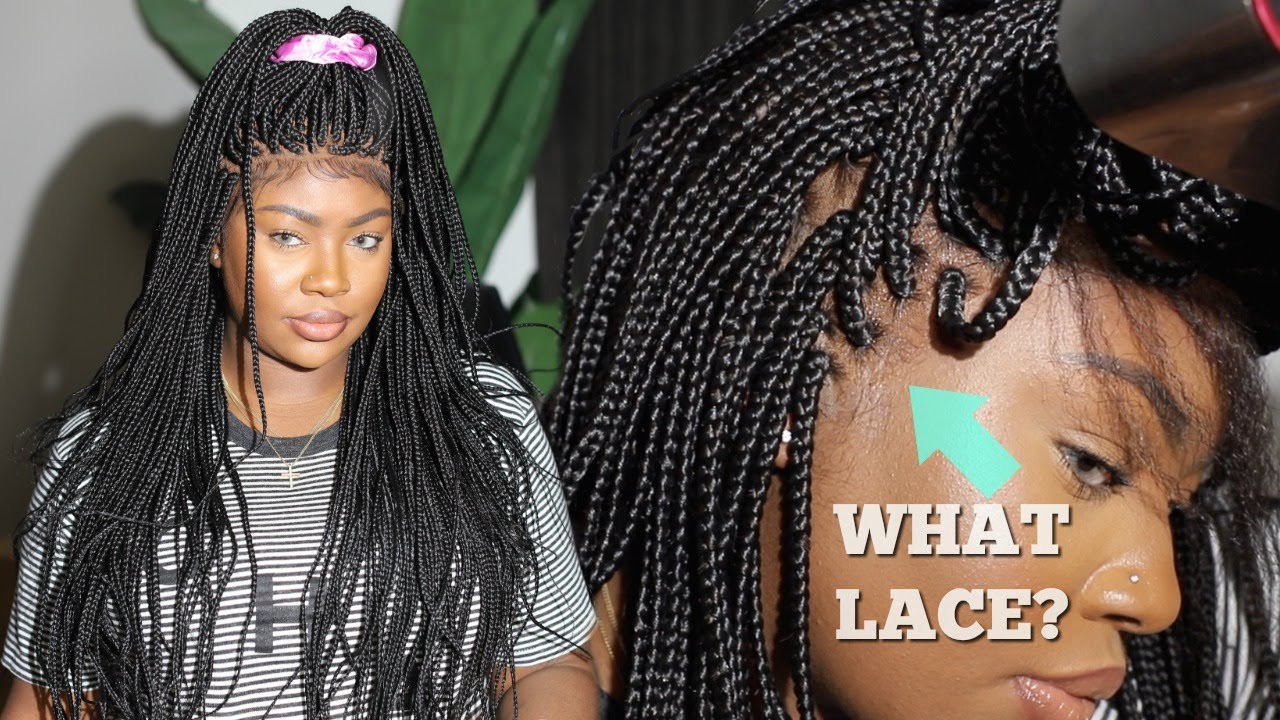 Waist Length BOX BRAID Full Lace Wig | Neat & Sleak