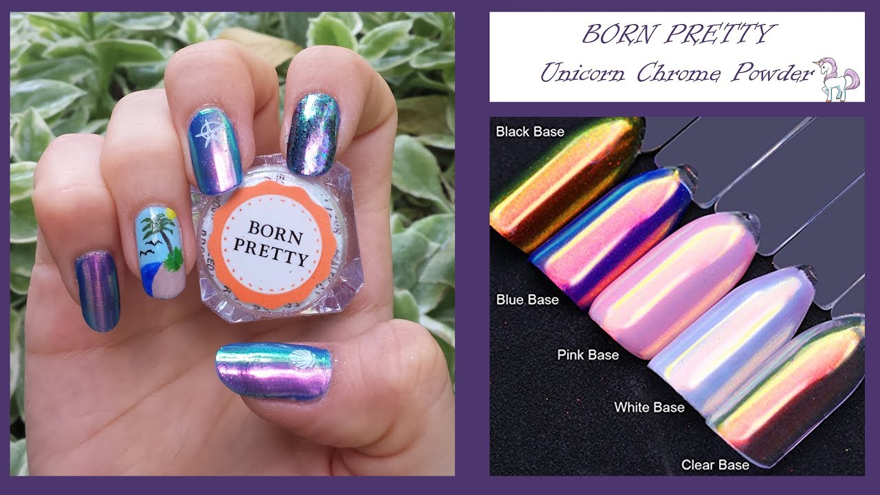 BORN PRETTY Unicorn Chrome Powder Review