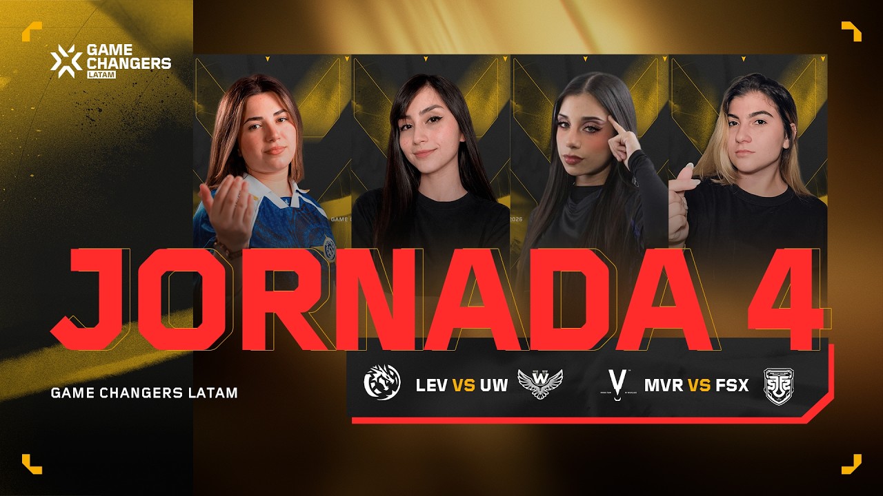 LEV vs UW — VALORANT Game Changers LATAM Stage 1 — Jornada 4 Día 2